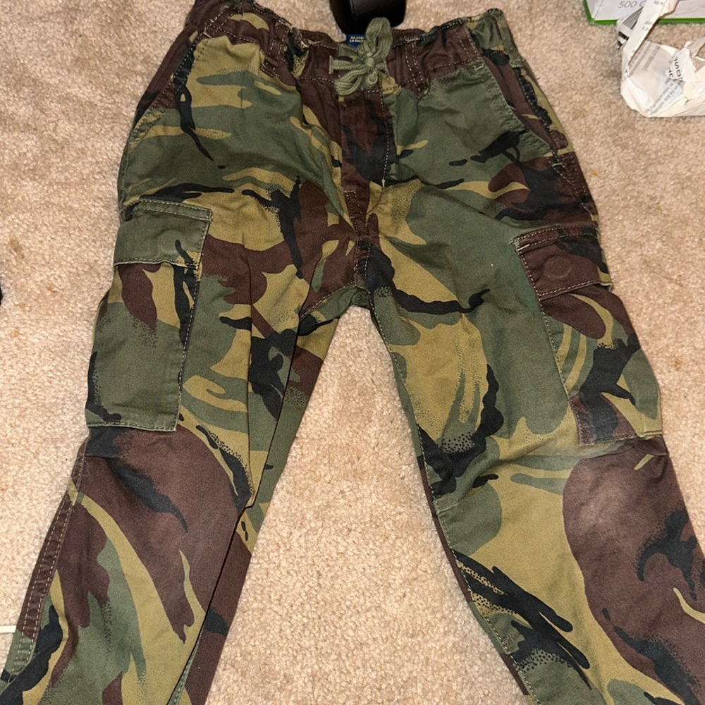 Kids 4T Polo Cargos